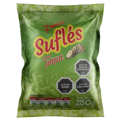 Suflé sabor Papas Primor 250 gr