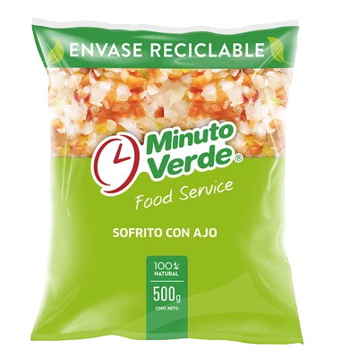 Sofrito con ajo Minuto Verde 500 g
