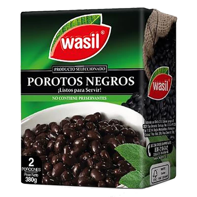 POROTOS NEGROS WASIL 380 g