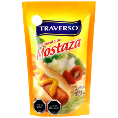 MOSTAZA DOYPACK TRAVERSO 1 Kg