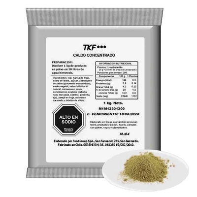 CALDO CONCENTRADO VERDURAS 1kg Foodgroup