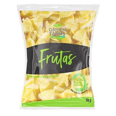 PIÑA EN TROZOS GREENFARMS 1KG