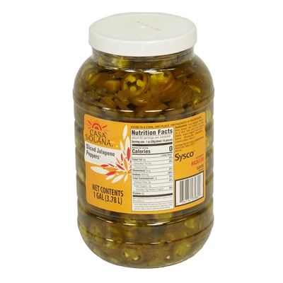 JALAPEÑO EN RODAJAS 3,78 Kg Keyfoods