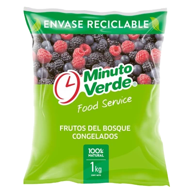 MIX BERRIES FOOD SERVICE 1 Kg Minuto Verde