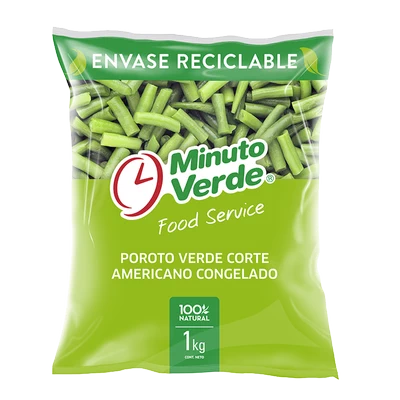 Poroto verde corte americano Minuto Verde 1 Kg