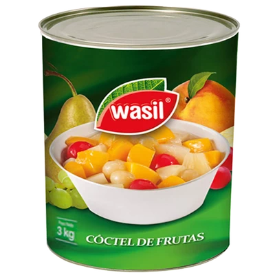 COCTEL DE FRUTAS WASIL 3 L