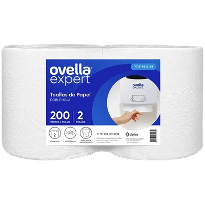 TOALLA OVELLA DOBLE HOJA 2x200 Mt