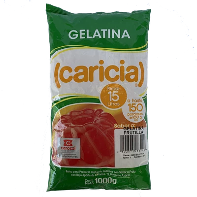 JALEA FRUTILLA Caricia 1 Kg