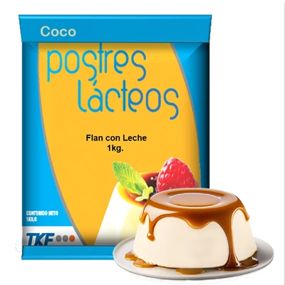 Flan con Leche L-4 Coco 10 x 1kg Foodgroup
