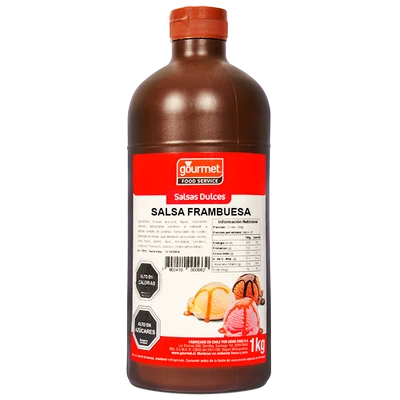 Salsa de frambuesa Gourmet 1000 gr