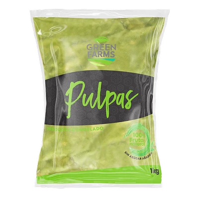 PURE DE PALTA CHUNK HPP GREENFARMS 16X500GR