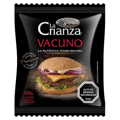 HAMBURGUESA PREMIUM 100g Agrosuper