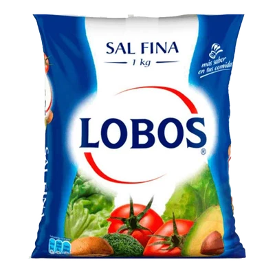 SAL LOBOS FINA BOLSA 1 Kg