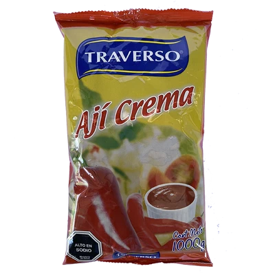 Ají crema Traverso 1 kg