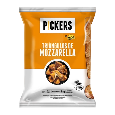 Bastones de Queso Mozzarella, 2 Kg