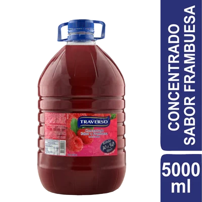 JUGO CONCENTRADO FRAMBUESA TRAVERSO 5 L