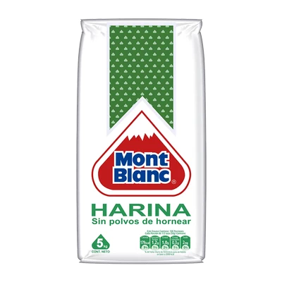 HARINA S/POLVO Mont Blanc 5 Kg