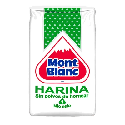HARINA S/POLVO Mont Blanc 1 Kg