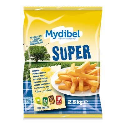 Papas caseras 14x14mm Mydibel 2,5 Kg