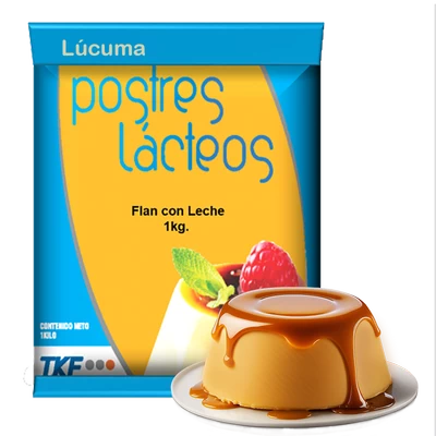 Flan con Leche L-4 Lucuma 10 x 1kg Foodgroup