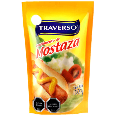MOSTAZA DOYPACK TRAVERSO 1 Kg