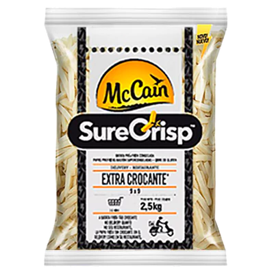 Papas prefritas Surecrisp Skin On 9x9 McCain 2,5kg