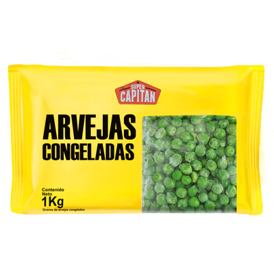 ARVEJAS CONGELADAS IQF SUPER CAPITAN 1 Kg