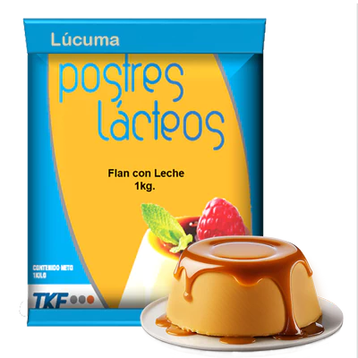 Flan con Leche L-4 Lucuma 10 x 1kg Foodgroup