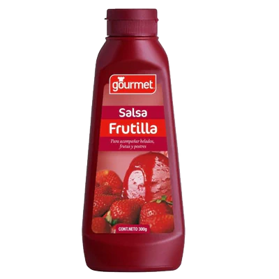 Salsa de frutilla Gourmet 300 gr