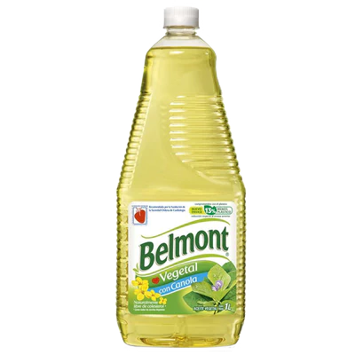 Aceite vegetal con canola Belmont 1 L