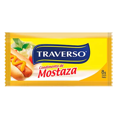 MOSTAZA SACHET 300x8 Gr Traverso