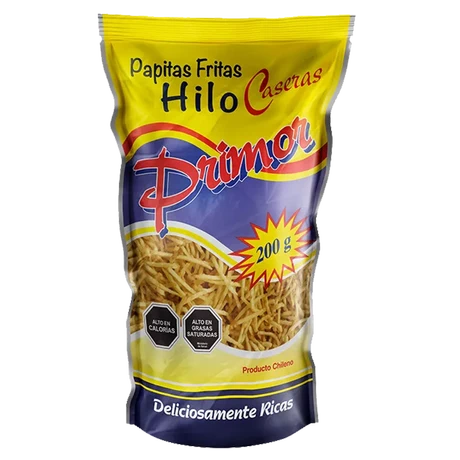 CAJA PAPAS FRITAS HILO PRIMOR 20x200gr