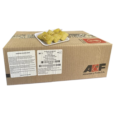 Humitas Minuto Verde Caja de 30 x 150 g - vista alternativa