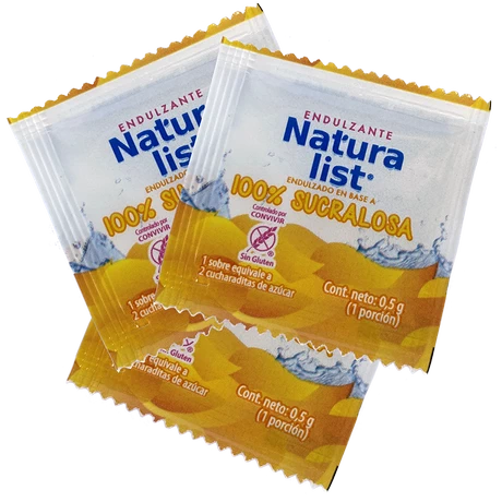SUCRALOSA EN POLVO NATURALIST 500 SACHET