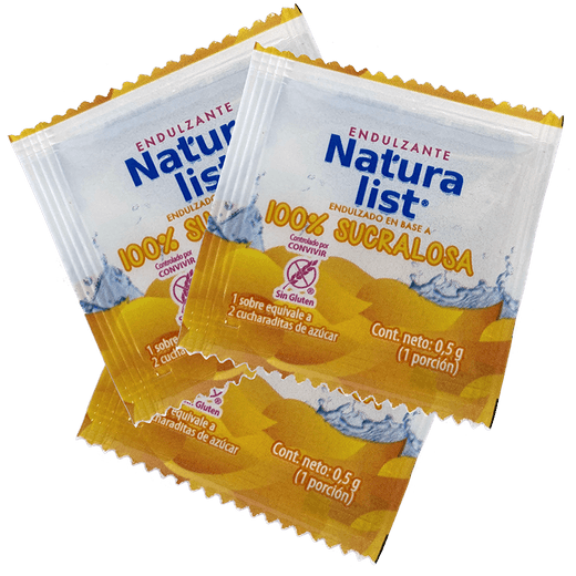 SUCRALOSA EN POLVO NATURALIST 500 SACHET