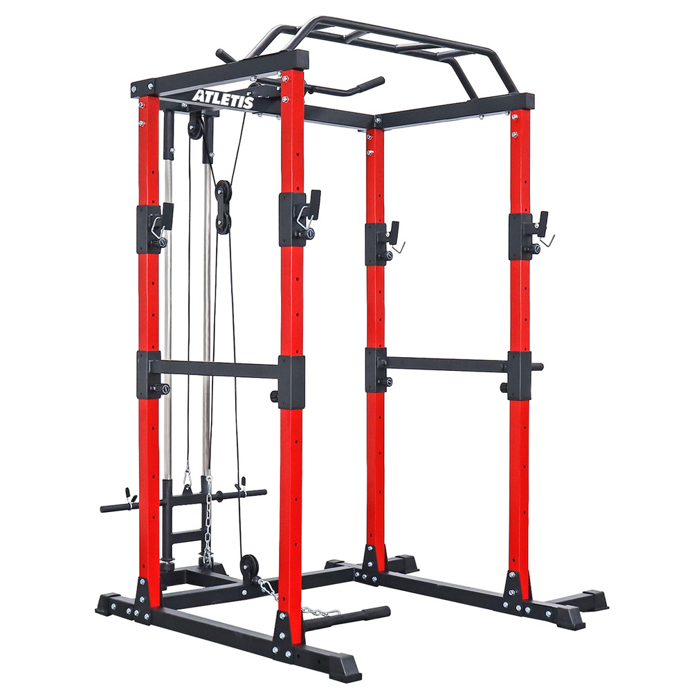 Jaula Power Rack de Potencia Multifuncional