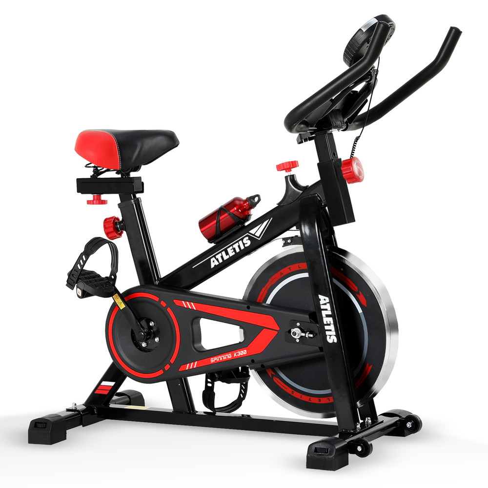 Bicicleta Home Fitness Pro K300 Con Monitor LCD Volante Inercia 6 KG