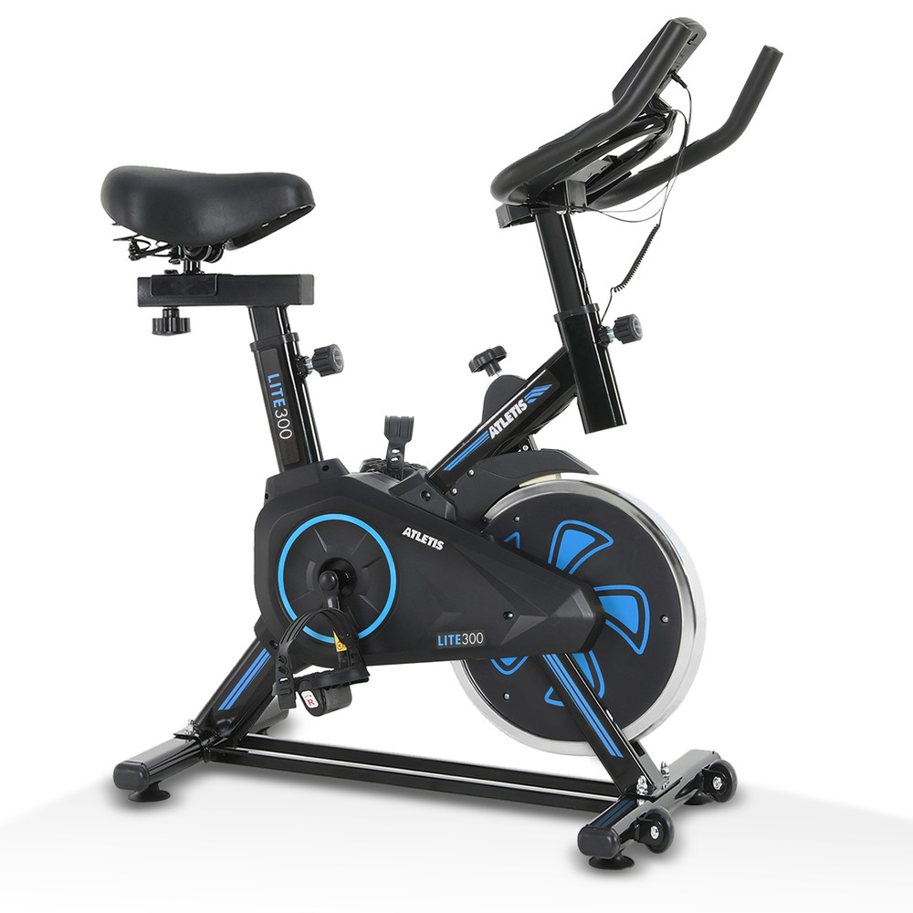 Bicicleta Spinning Atletis Lite 300 Celeste 4 Kg