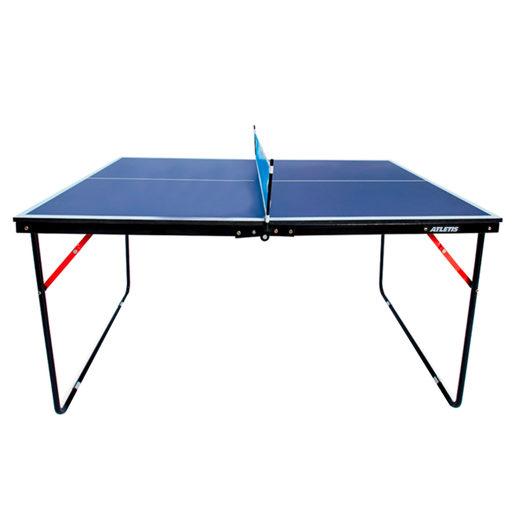 Mini Mesa de Ping Pong Portátil Azul