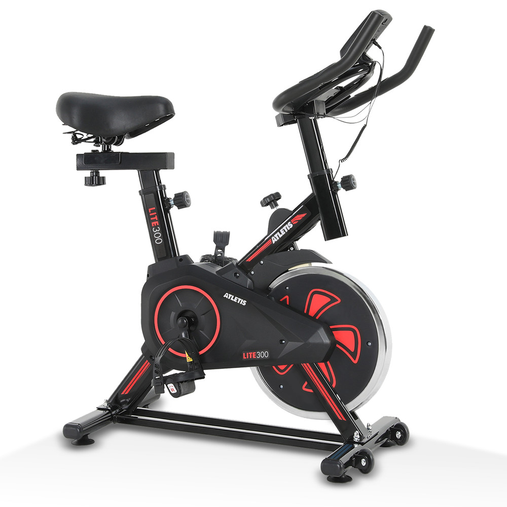Bicicleta Spinning Atletis Lite 300 Rojo 4 Kg