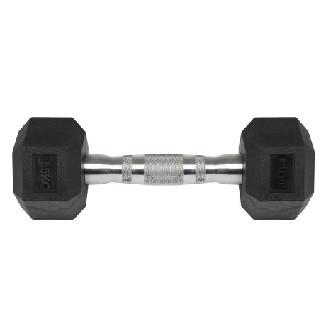 Mancuerna Hexagonal 2,5 Kg Negro
