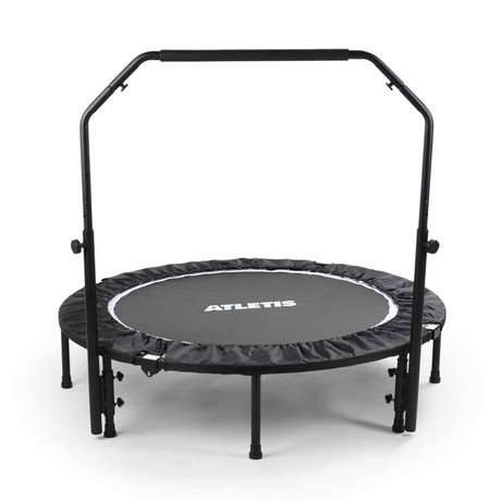 Trampolín 1.2M con Soporte Fit Cama Elástica Negro