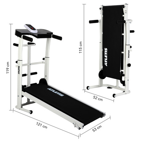 Caminadora Manual Atletis Sprint Plegable