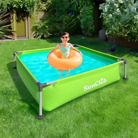 Piscina sin filtro 399 Litros Verde