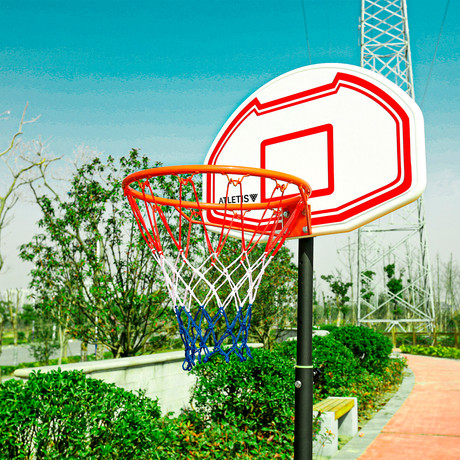 Aro de Básquetbol con Altura Ajustable 2,1 Metros