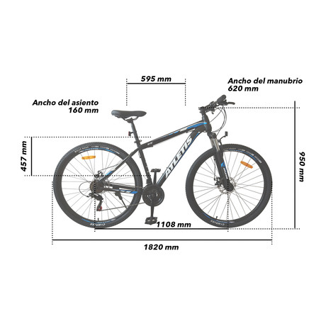 Bicicleta Mountain Bike Tomzak 29