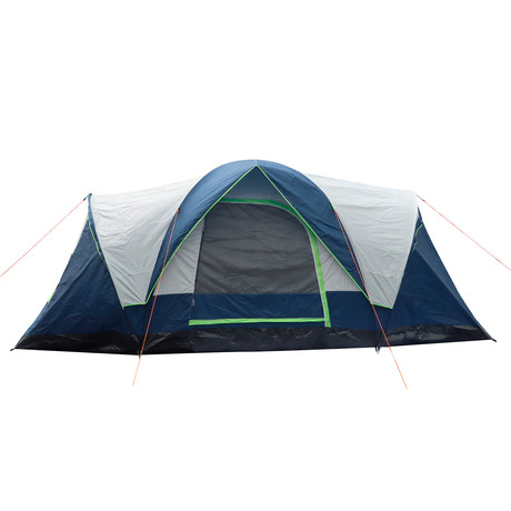 Carpa 8 Personas Camping Outdoor Azul
