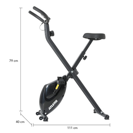 Bicicleta X Bike Atletis Pro 100 Magnética 1.6 Kg