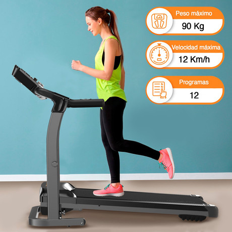 Trotadora Plegable Kemilng M201 Bluetooth Negro