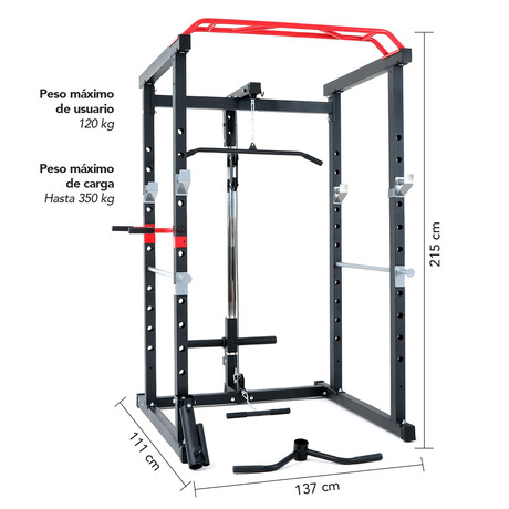 Jaula Power Rack Atletis Force Line 300